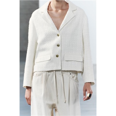 ZW COLLECTION TEXTURED BLAZER
