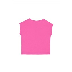 Kız Çocuk Pembe Tişört