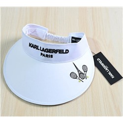 Широкополая теннисная шляпа с объемной вышивкой и регулируемым верхом с козырьком KARL LAGERFEL*D ОРИГИНАЛ!