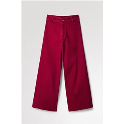 Vaquero culotte cropped