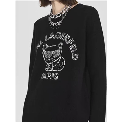 Женский трикотажный свитер  KARL LAGERFEL*D ОРИГИНАЛ! 😎