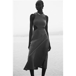 MATCHING DRESS WITH CUT-OUT DETAIL