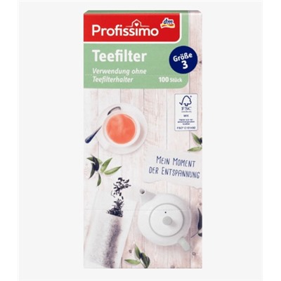 Teefilter Gr. 3, 100 St