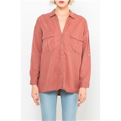 Camisa Naranja oscuro