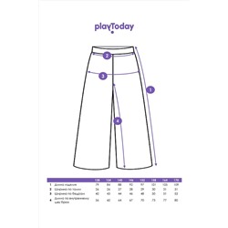 Брюки PLAYTODAY, 1046405