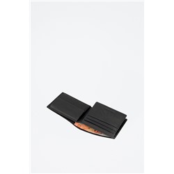 Cartera de piel Striking Negro