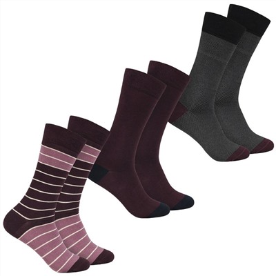 TED BAKER Dudes Herren Socken 3 Paar 273199-ASSORTED