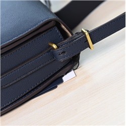 Изысканная кожаная сумка-седло RALPH LAURE*N