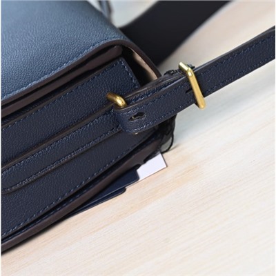 Изысканная кожаная сумка-седло RALPH LAURE*N