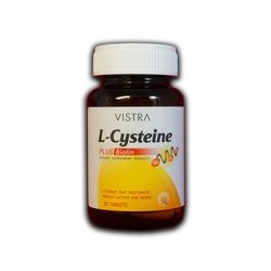 БАД «Л-цистеин и биотин» от Vistra 30 капсул / Vistra L-cysteine +biotin 30 caps