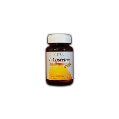 БАД «Л-цистеин и биотин» от Vistra 30 капсул / Vistra L-cysteine +biotin 30 caps