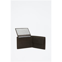 Cartera Badge Marrón