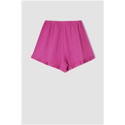 Defacto Fall In Love Regular Fit Basic Mini Şort Pijama Altı X9287AZ22HS