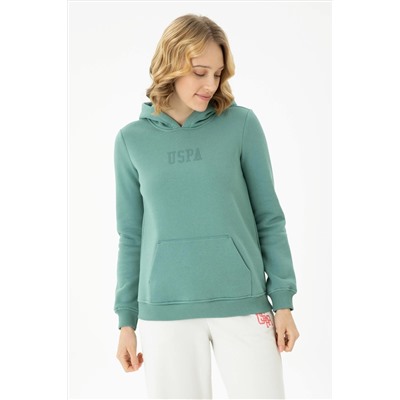 Kadın Mint Basic Sweatshirt