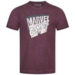 MARVEL Retro 3D Comics Herren T-Shirt FBMTS716VIB