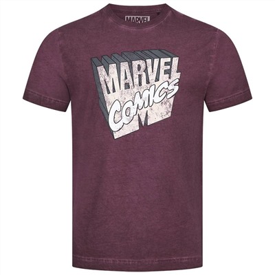 MARVEL Retro 3D Comics Herren T-Shirt FBMTS716VIB