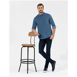 Mavi Regular Fit Uzun Kollu Gömlek