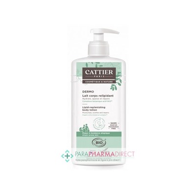 Cattier Dermo Lait Corps Relipidant BIO 500ml