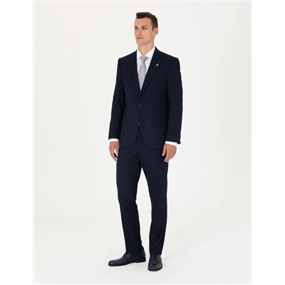 Lacivert Slim Fit Takım Elbise