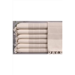 Kayra Export, Peştemal Açık Bej El Peştemal 40x90 Cm Pamuk Peştemal Otel Peştemal