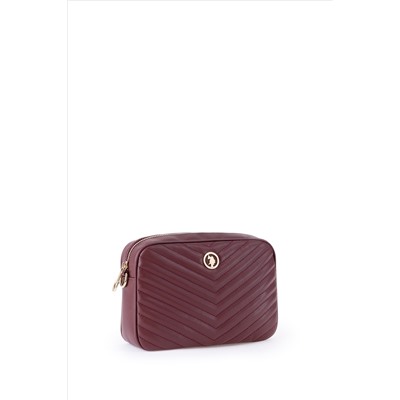 Kadın Bordo Zincir Askılı Çapraz Çanta