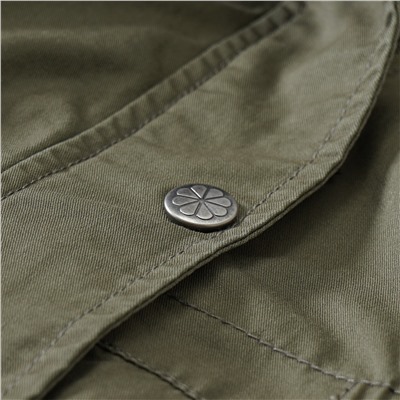Mädchen Parka mit Stickerei