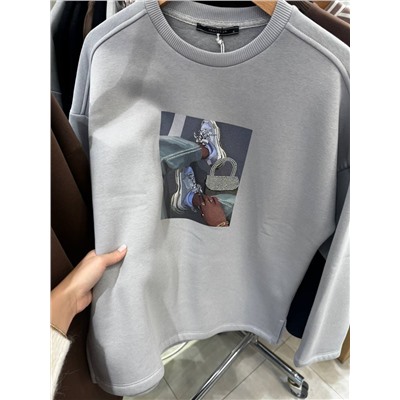 Супер стильные свитшоты PREMIUM   COTTON- ФЛИС