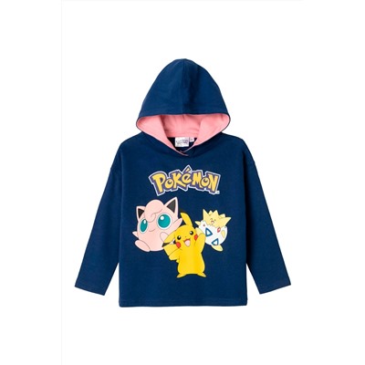 Sudadera Pokémon Azul marino y amarillo