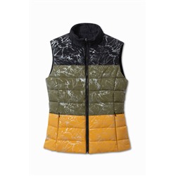 Chaleco acolchado reversible