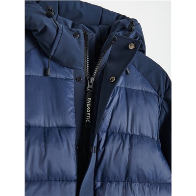 Jacke aus Materialmix