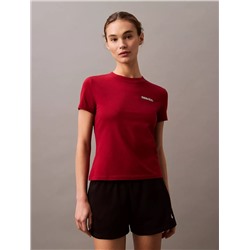 Foil Logo Graphic Slim T-Shirt