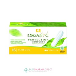 Organyc Tampons Digital Régulier x16