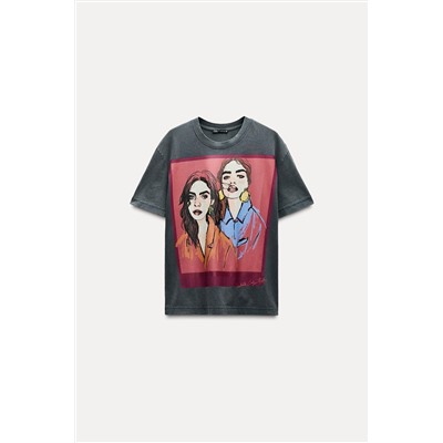 GIRL PRINT T-SHIRT