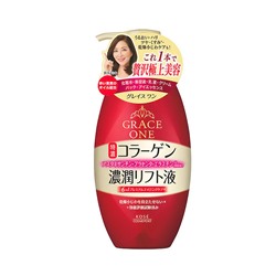 KOSE COSMEPORT Grace One Антивозрастная эссенция для лица с коллагеном, после 50 лет, бутылка с дозатором 230 мл