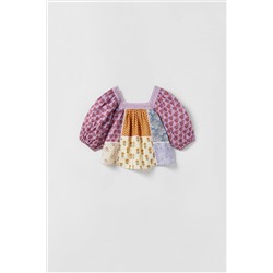 CROCHET PATCHWORK BLOUSE