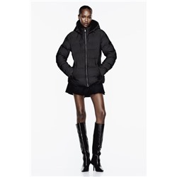 WATER AND WIND PROTECTION SHORT PUFFER ANORAK