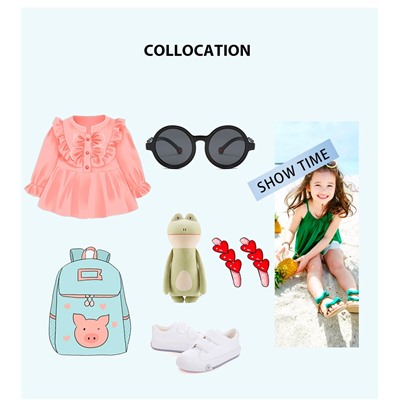 IQ10091 - Детские солнцезащитные очки ICONIQ Kids S5016 С1 черный