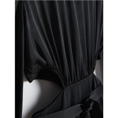 Kleid mit hohem Viskoseanteil