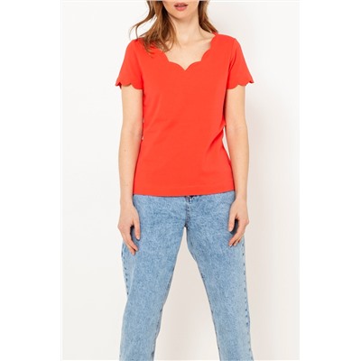 Camiseta Coral claro