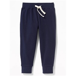 Functional Drawstring Jersey Pants for Toddler Boys