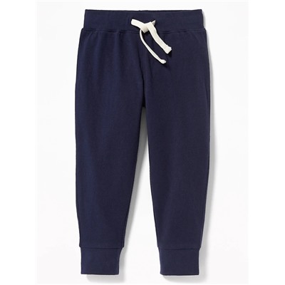 Functional Drawstring Jersey Pants for Toddler Boys