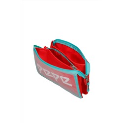 Estuche Rojo y turquesa