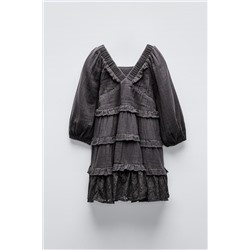 LACE PANEL DRESS