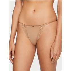 Smooth & Lace Mini String Bikini Panty