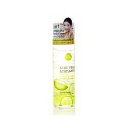 Очищающая эссенция для лица с алоэ вера и огурцом от Baby Bright 100 мл / Baby Bright Aloe Vera & Cucumber Make up Cleansing Essence 100ml