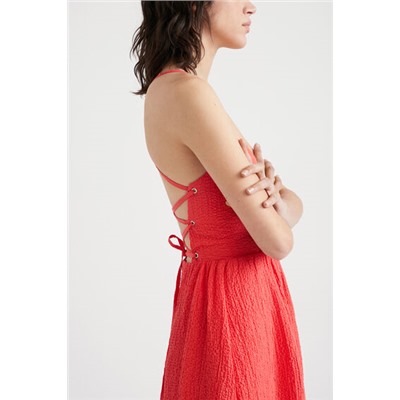 Vestido midi evasé