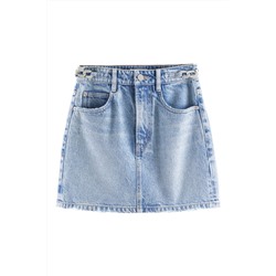 Minifalda vaquera Azul