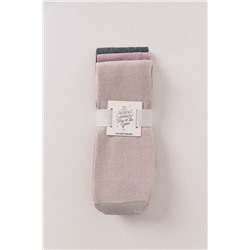 Pack 3 calcetines largos algodón lurex