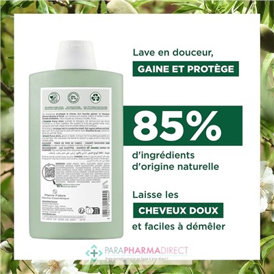 Klorane Amande - Douceur - Shampoing Gainant 400ml