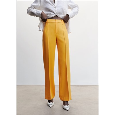 Pantalón recto aberturas